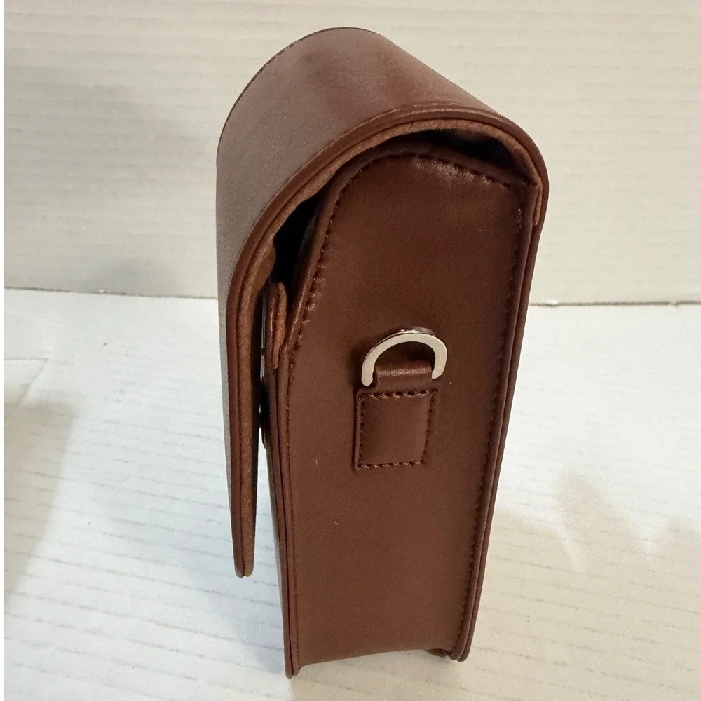 New Samsung Galaxy Camera Pouch‎ Brown Leather with Strap